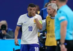Mbappé, noqueado ante España tras golpe en la nariz