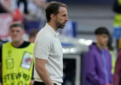 Gareth Southgate durante el partido ante Suiza