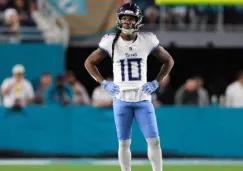 Deandre Hopkins será baja de 4 a 6 semanas con los Titans por lesión de rodilla