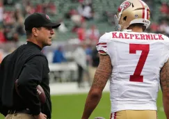 Jim Harbaugh invita a Kaepernick a regresar a la NLF con los Chargers 