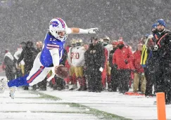 Josh Allen, el primer quarteback en anotar touchdown por tierra