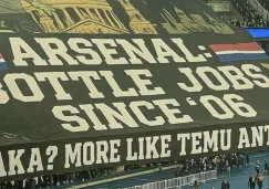 Afición de PSG lanza mensaje en tifo a Bukayo Saka: "Un Antony de Tem..."