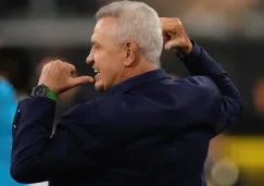 Javier Aguirre durante partido de la Copa Oro