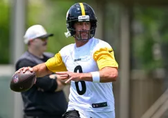 Rodgers en el minicamp con los Steelers