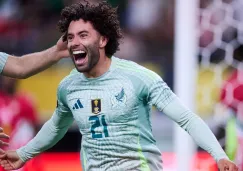 Chino Huerta con la Selección Mexicana