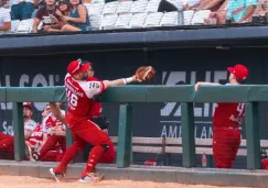 ¡La atrapada del año! José Marmolejos regala una increíble postal con Diablos Rojos