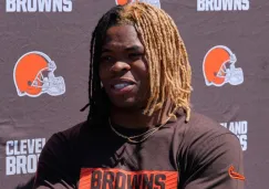  Quinshon Judkins, novato de los Browns, es arrestado por agresión y violencia domestica 