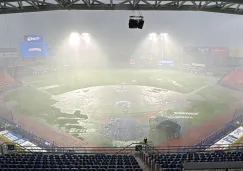 Estadio de Charros de Jalisco se inundó por lluvia en Zapopan