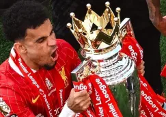 Luis Díaz, campeón con Liverpool