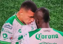 Franco Fagúndez y Kevin Balanta explotan y se encaran durante el Santos vs Seattle de Leagues Cup