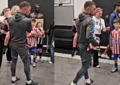 La familia de Trippier se dio cita en St. James' Park