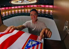 Raspadori ya fue presentado con el Atlético de Madrid