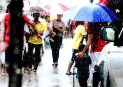 El mal clima es debido al monzón mexicano y la onda tropical número 24.