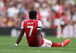 Bukayo Saka estará fuera un tiempo considerable
