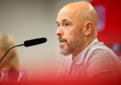 Erik Ten Hag en conferencia de prensa