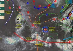 Baja California Sur será el estado más golpeado para este día.