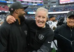 Raiders inician la era de Pete Carroll con triunfo sufrido frente a los Patriots