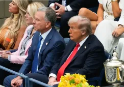 Visita de Trump al US Open genera abucheos y largas colas de seguridad