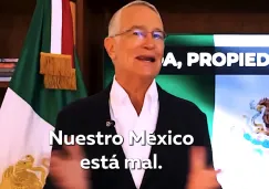 El dueño de TV Azteca pide a la gente a unirse a su movimiento ciudadano.