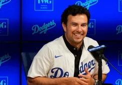 Checo le tiró pedrada a Red Bull en el Dodger Stadium