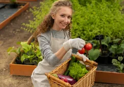 Puedes transformar un pequeño rincón en un espacio verde.