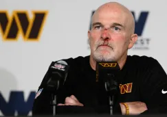 Quinn se presentó con la herida en la conferencia de prensa