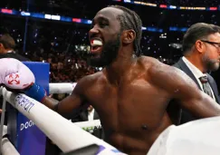 Terence Crawford tras su victoria en Las Vegas