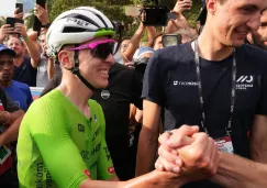 Isaac del Toro recibe elogios de Tadej Pogacar