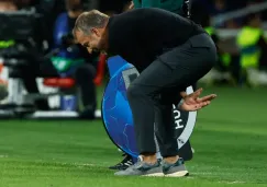 Hansi Flick en el duelo vs PSG