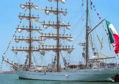 Hace unos meses, el navío chocó contra el puente de Brooklyn.