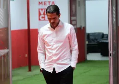 Fernando Gago en el Estadio Victoria