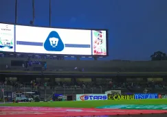 Pumas vs Chivas sufre retraso tras fuertes lluvias en Ciudad Universitaria