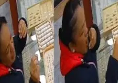 VIDEO: Mujer en Toluca se come anillo en joyería para no pagarlo 
