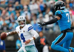Dallas Cowboys cayeron en su visita a los Carolina Panthers