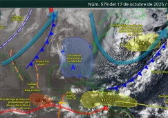 Las precipitaciones fuertes podrían estar cargadas con descargas eléctricas.
