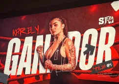 Karely Ruiz como ganadora