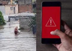 Los usuarios estarán recibiendo notificaciones de problemas por las precipitaciones.