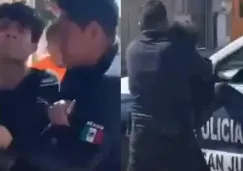 Detienen a presunto ladrón cuando iba rumbo a su boda en Tlaxcala; el momento se hace viral