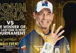 Match Card oficial de la última lucha del Marine