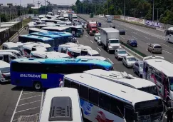 Transportistas anuncian bloqueos en CDMX y Edomex este lunes 3 de noviembre