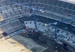 Remodelación del Estadio Banorte avanza con butacas fijas en la parte alta