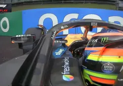 Piastri quedó fuera de la carrera sprint Piastri quedó fuera de la carrera sprint