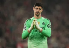 Courtois termina lesionado en Vallecas