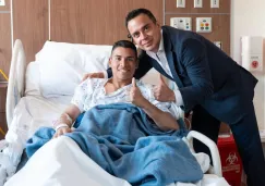 Víctor Velázquez visitó a Kevin Mier previo a la operación del portero Víctor Velázquez visitó a Kevin Mier previo a la operación del portero