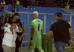 Navas fue el centro de la polémica tras su reacción tras perder contra Haiti