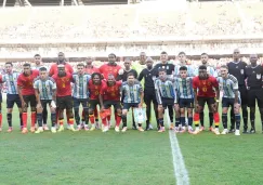 Argentina ganó en el Estadio 11 de noviembre