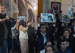 El ambiente estuvo tenso por algunos minutos.