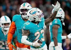 Jugador de los Dolphins imitó festejo de Cristiano Ronaldo Jugador de los Dolphins imitó festejo de Cristiano Ronaldo