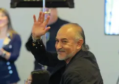 Raúl Gutiérrez se lanza sobre Lalo Trelles Raúl Gutiérrez se lanza sobre Lalo Trelles