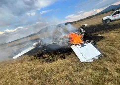 La aeronave partió de Puebla y pretendía llegar a Guadalajara.